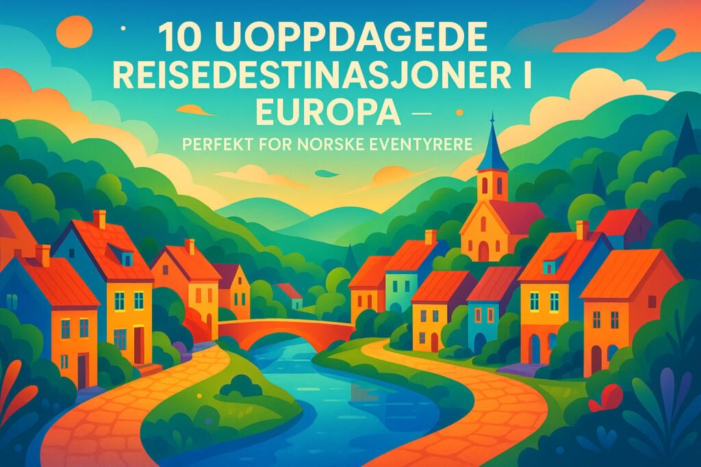 10 Uoppdagede Reisedestinasjoner i Europa – Perfekt for Norske Eventyrere